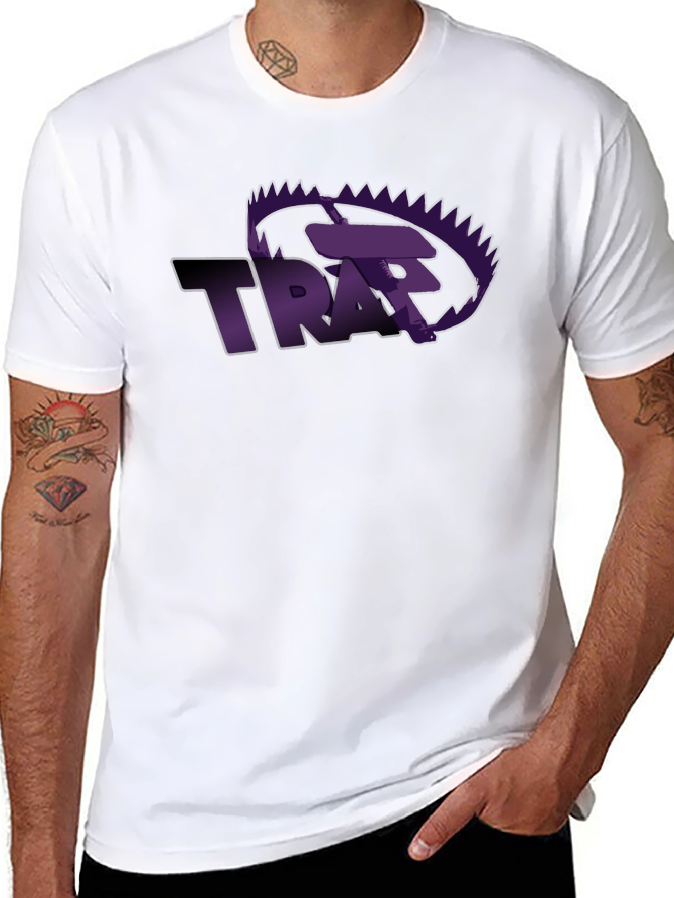 Trap Bear Catch T-Shirt - Short Sleeve