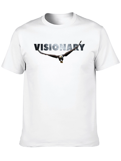 Visionary Eagle Graphic T-Shirt