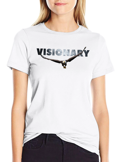 Visionary Eagle Graphic T-Shirt