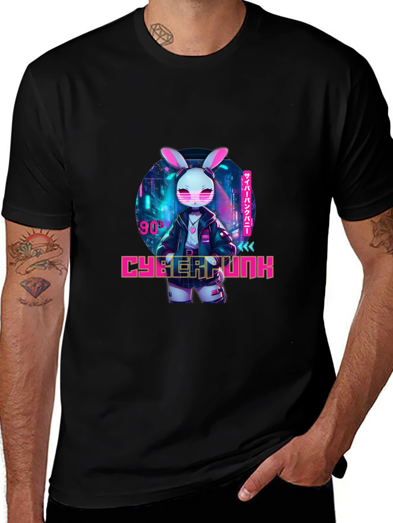 Cyberpunk Bunny T-Shirt