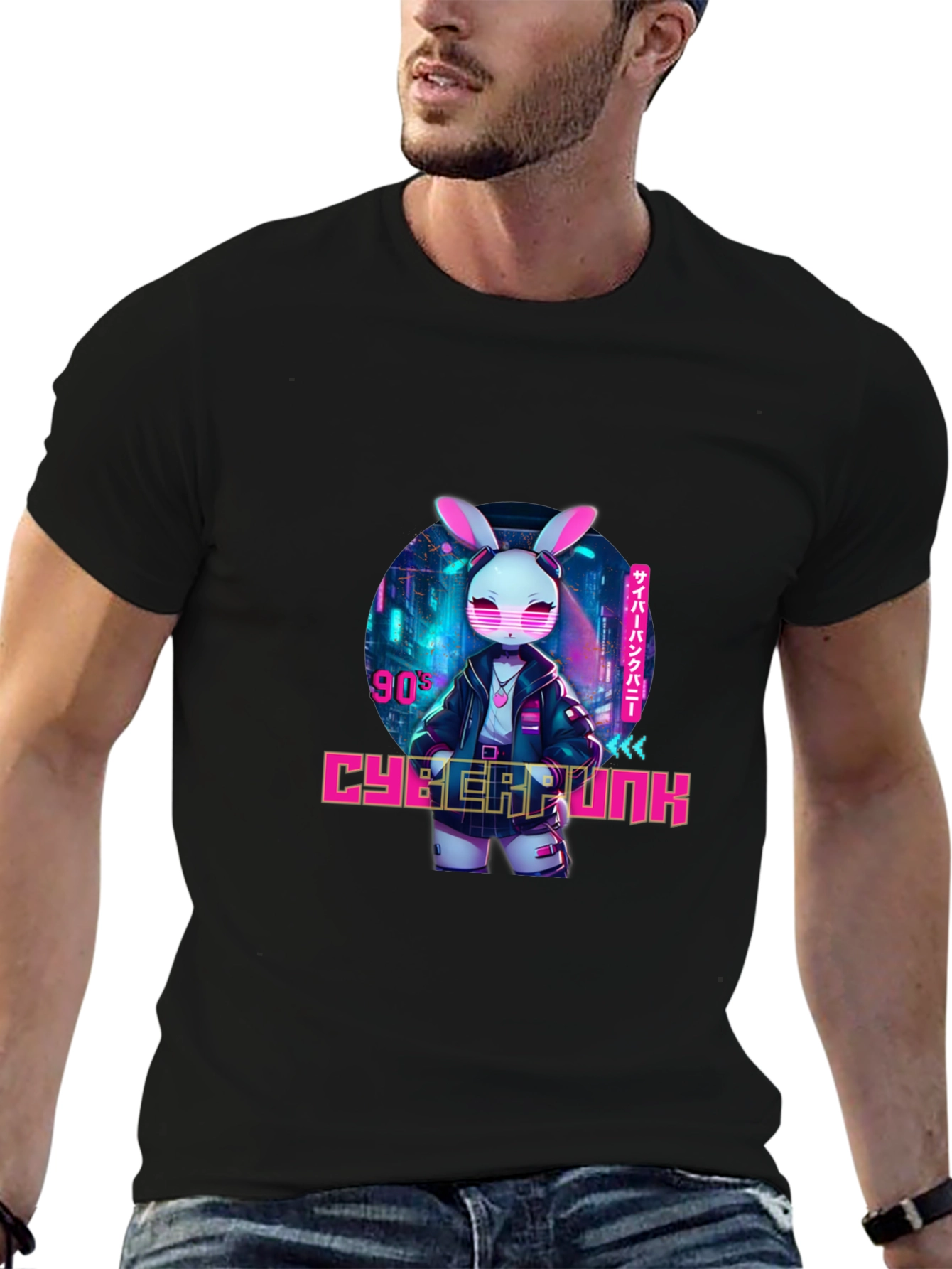 Cyberpunk Bunny T-Shirt