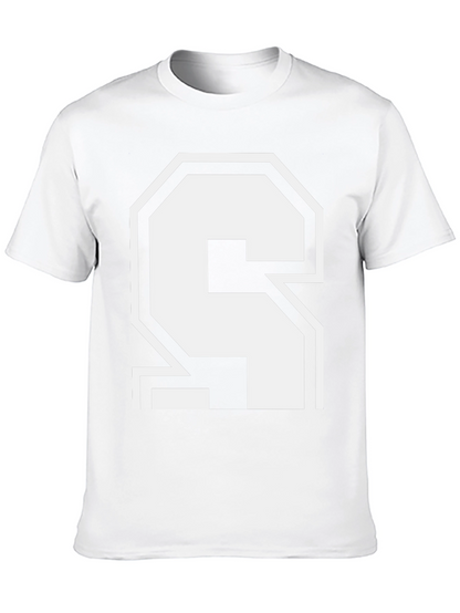 Bold Number 4 Black T-Shirt