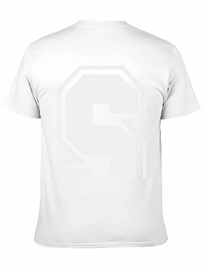Bold Number 4 Black T-Shirt