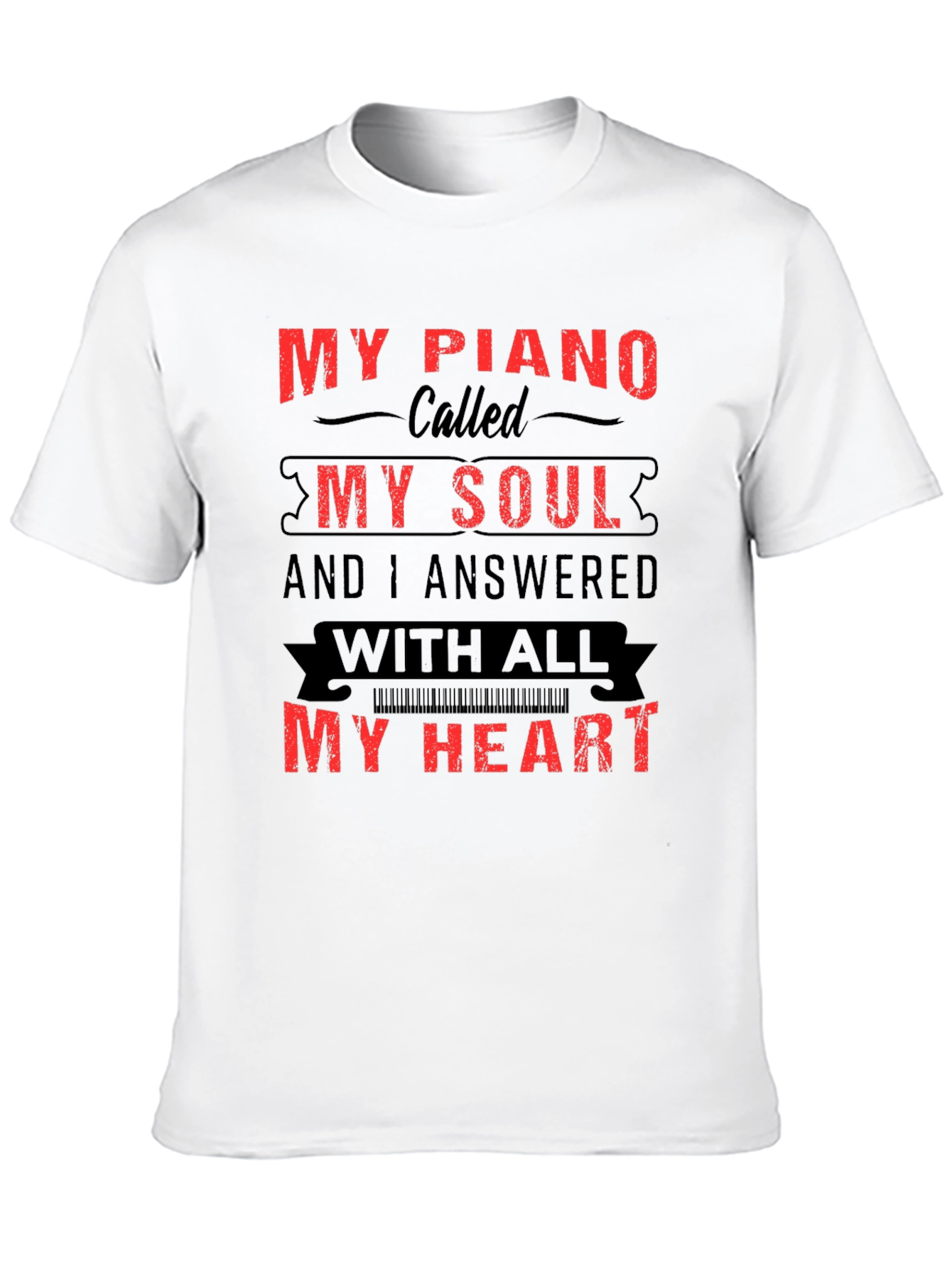 Piano Soul Music T-Shirt