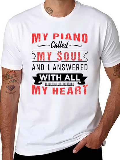 Piano Soul Music T-Shirt