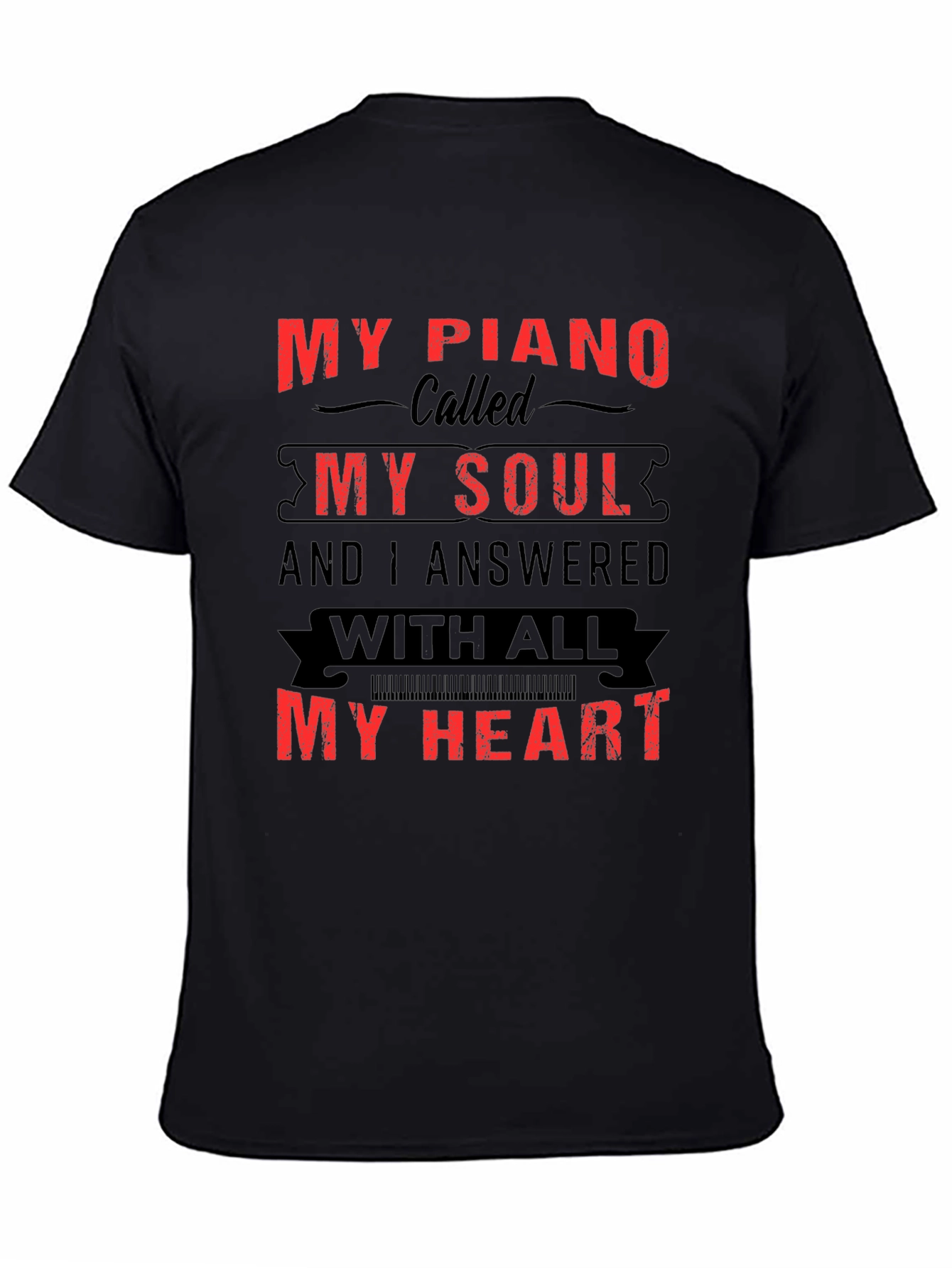 Piano Soul Music T-Shirt