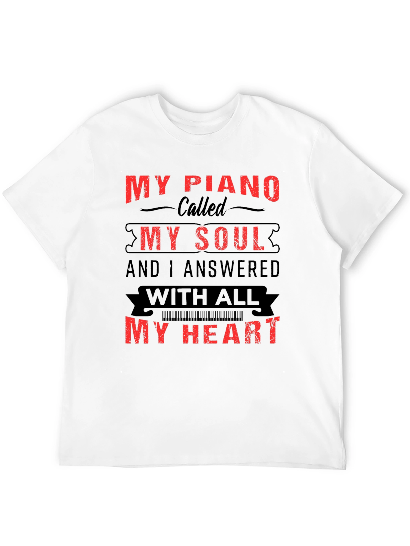 Piano Soul Music T-Shirt