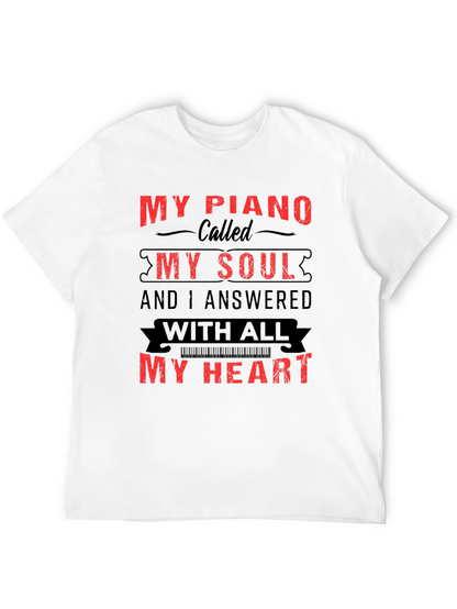 Piano Soul Music T-Shirt