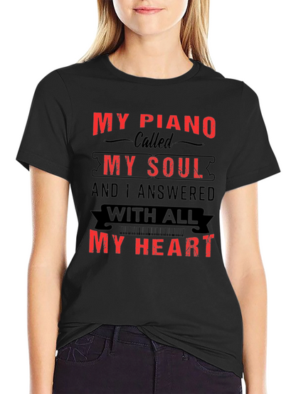 Piano Soul Music T-Shirt