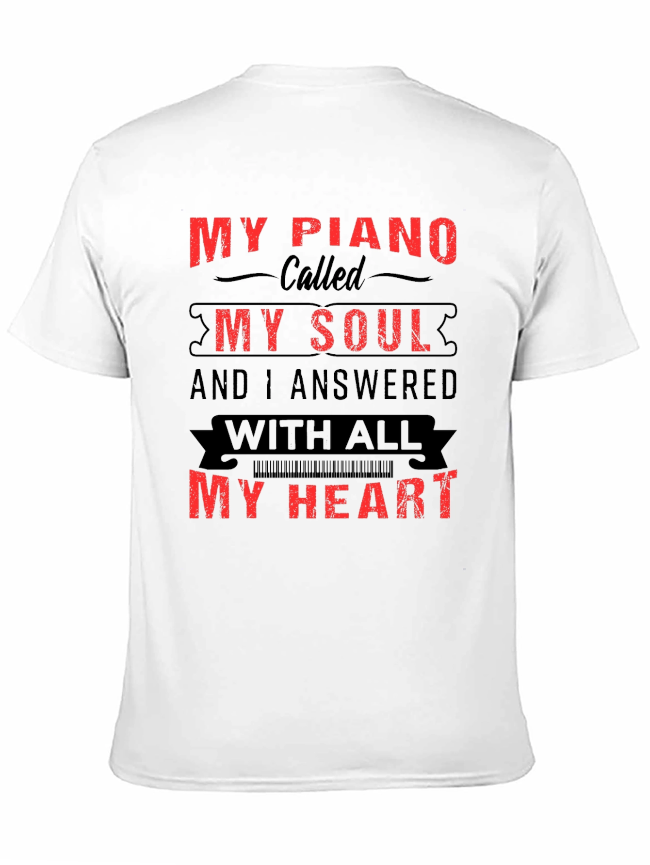 Piano Soul Music T-Shirt