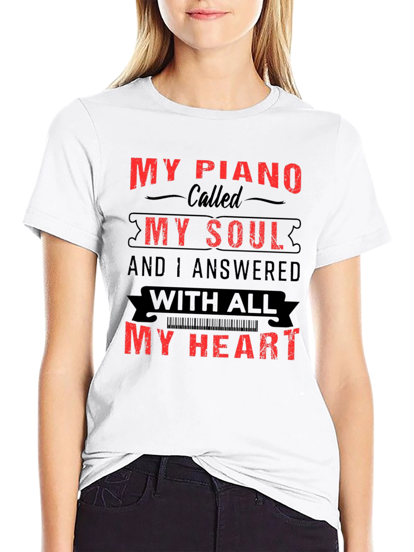 Piano Soul Music T-Shirt