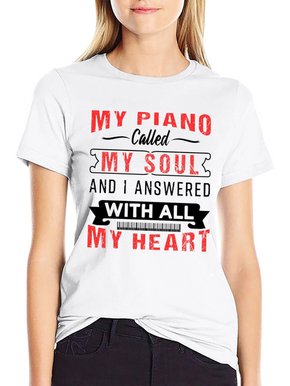 Piano Soul Music T-Shirt