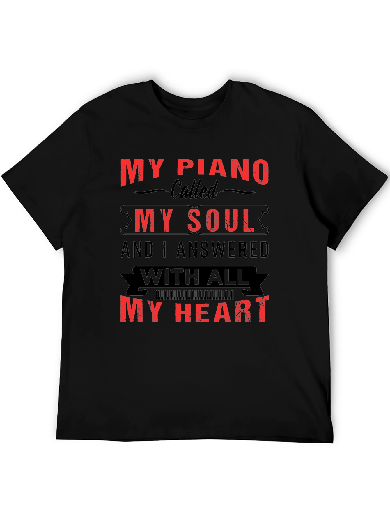Piano Soul Music T-Shirt