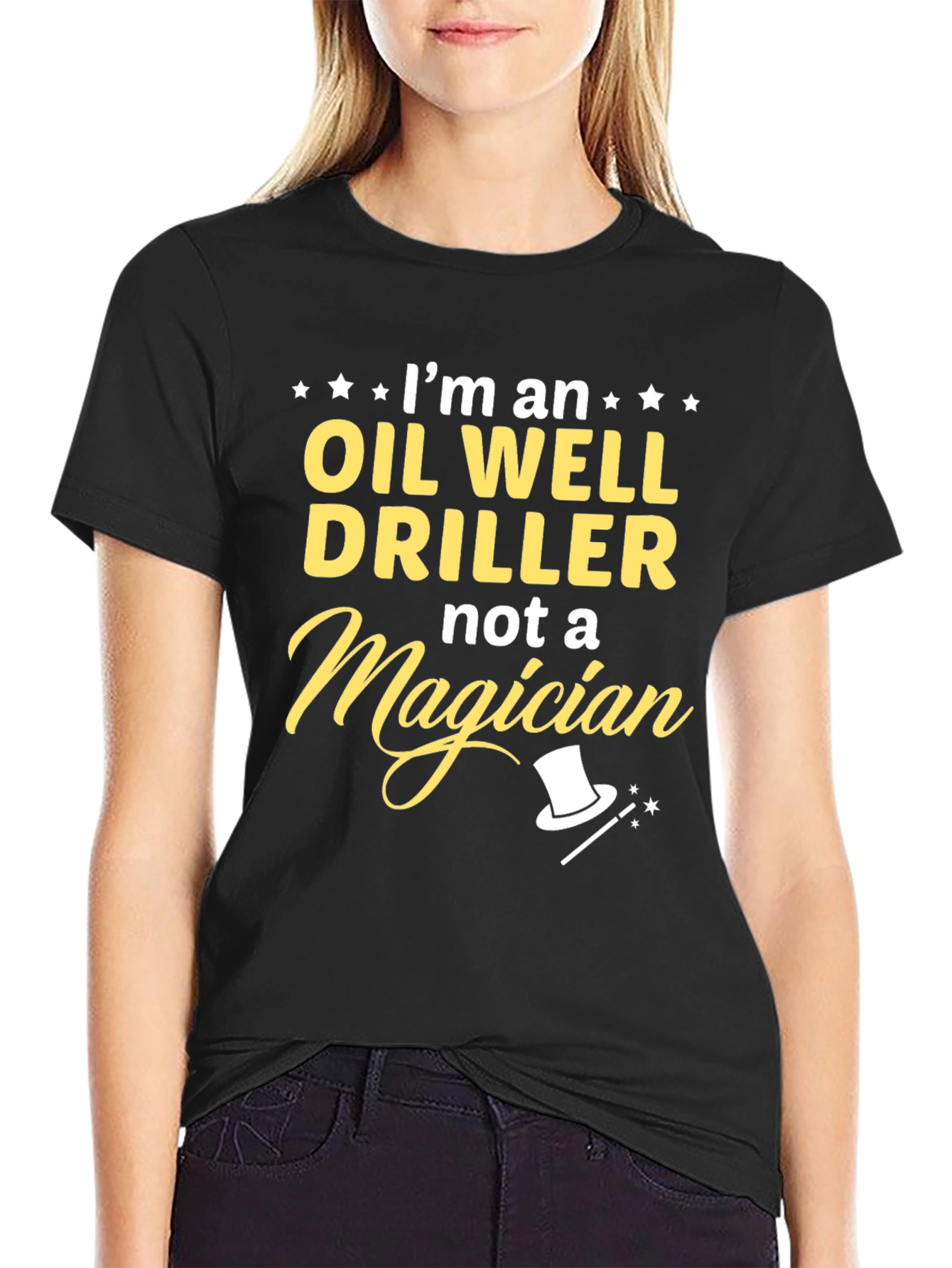 Oil Well Driller T-Shirt - Funny Profession Tee
