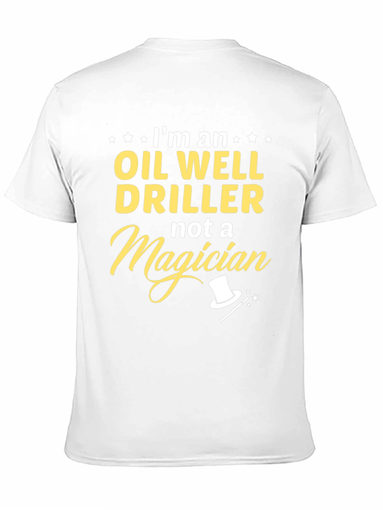 Oil Well Driller T-Shirt - Funny Profession Tee