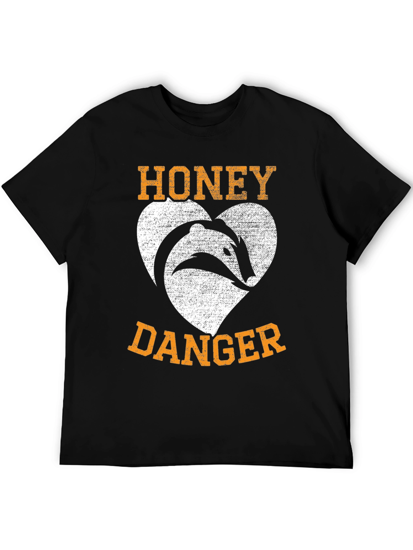 Honey Badger Danger Graphic T-Shirt