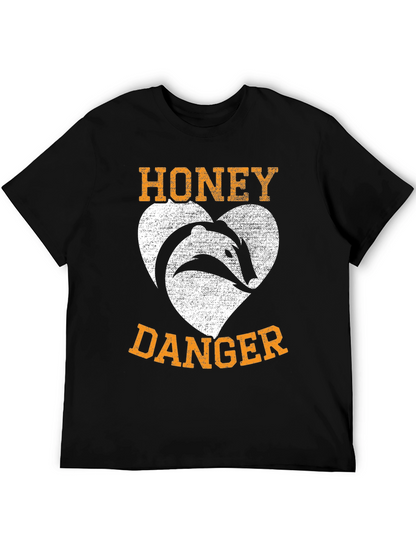 Honey Badger Danger Graphic T-Shirt