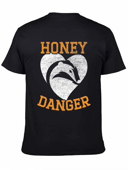 Honey Badger Danger Graphic T-Shirt