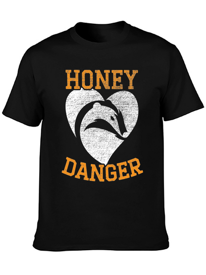 Honey Badger Danger Graphic T-Shirt