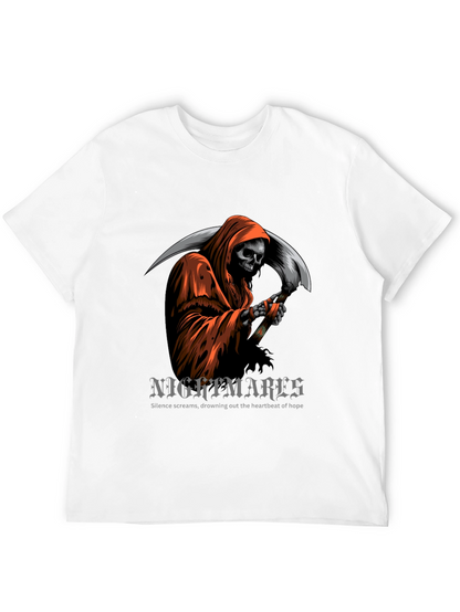 Grim Reaper Graphic T-Shirt - Nightmare Design