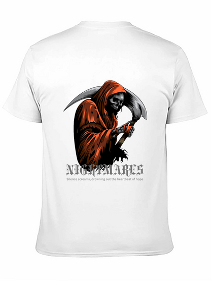 Grim Reaper Graphic T-Shirt - Nightmare Design