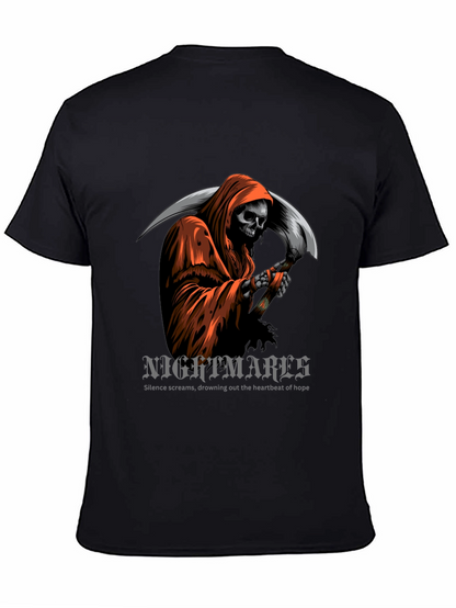 Grim Reaper Graphic T-Shirt - Nightmare Design