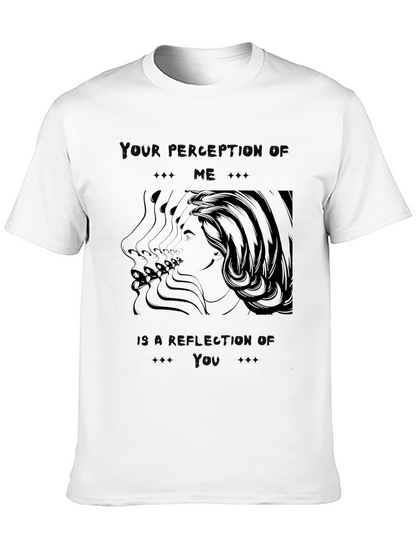 Perception Graphic Tee - Unisex Black T-Shirt