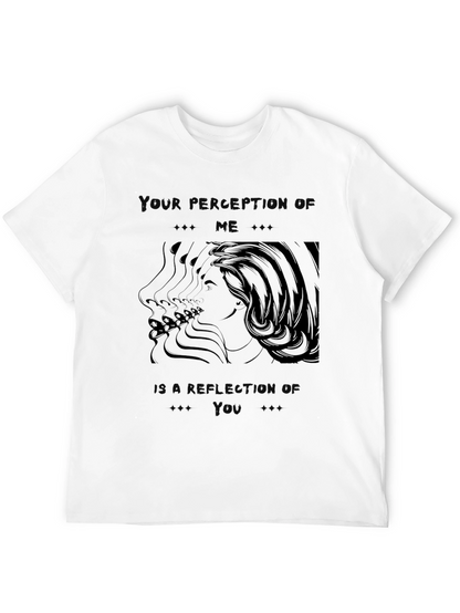 Perception Graphic Tee - Unisex Black T-Shirt