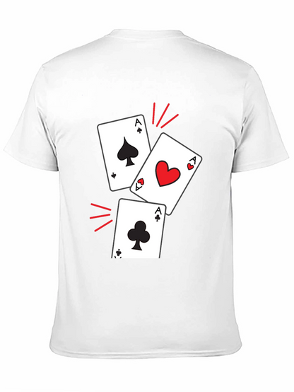 Ace Cards Graphic T-Shirt - Lucky Hand Tee