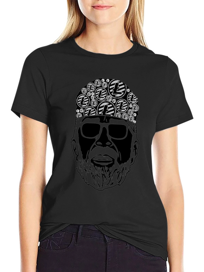Crypto Cool Tee: Litecoin Graphic T-Shirt