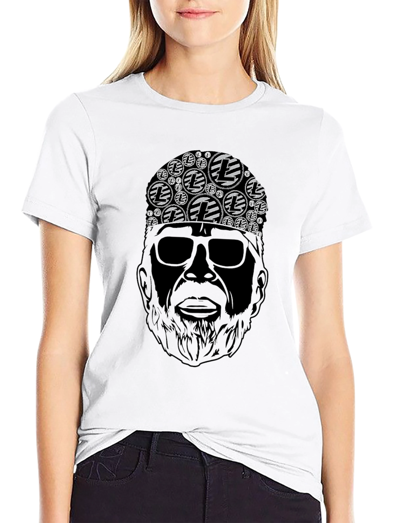 Crypto Cool Tee: Litecoin Graphic T-Shirt