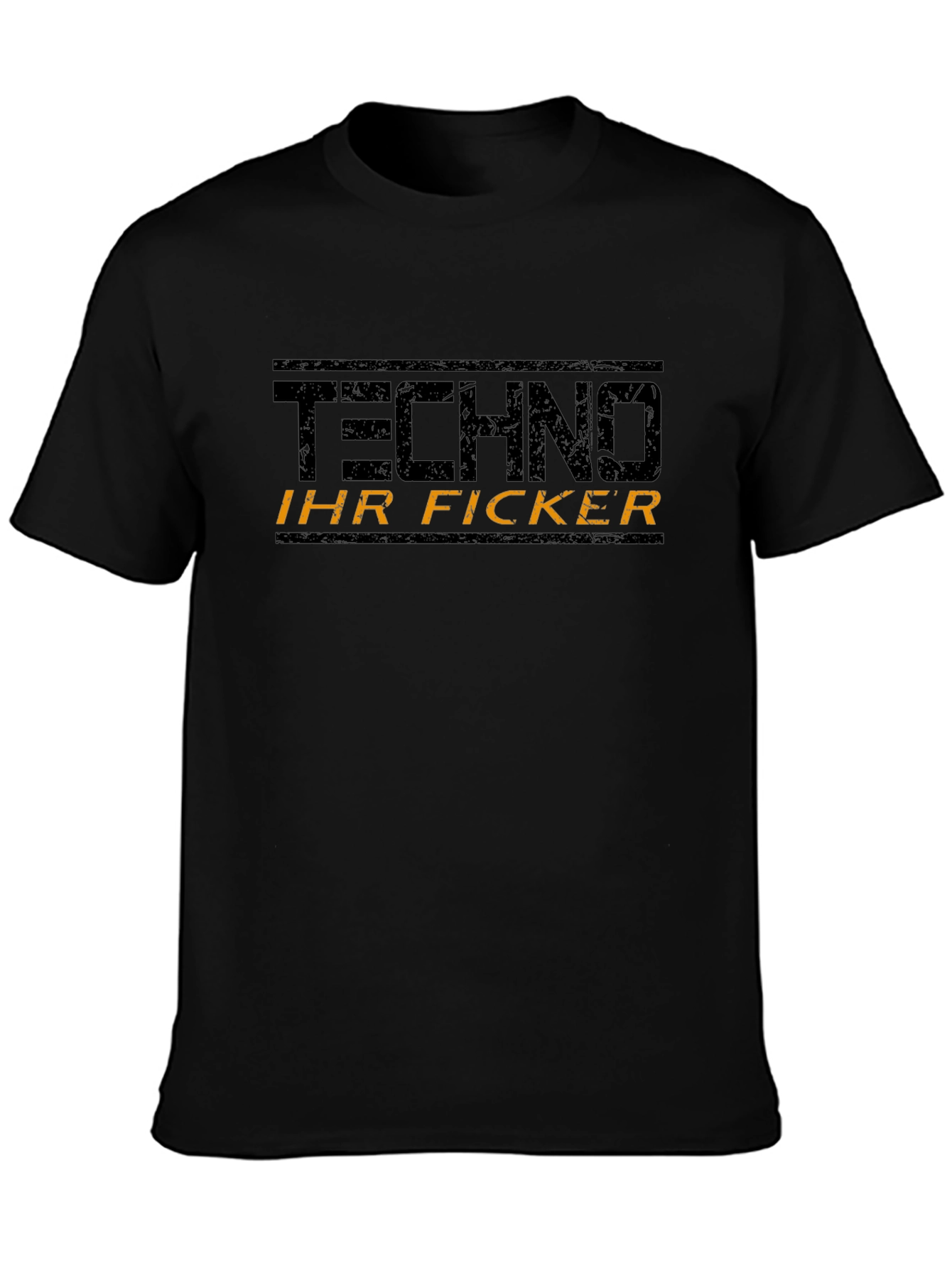 Techno Graphic T-Shirt - Edgy Statement Tee