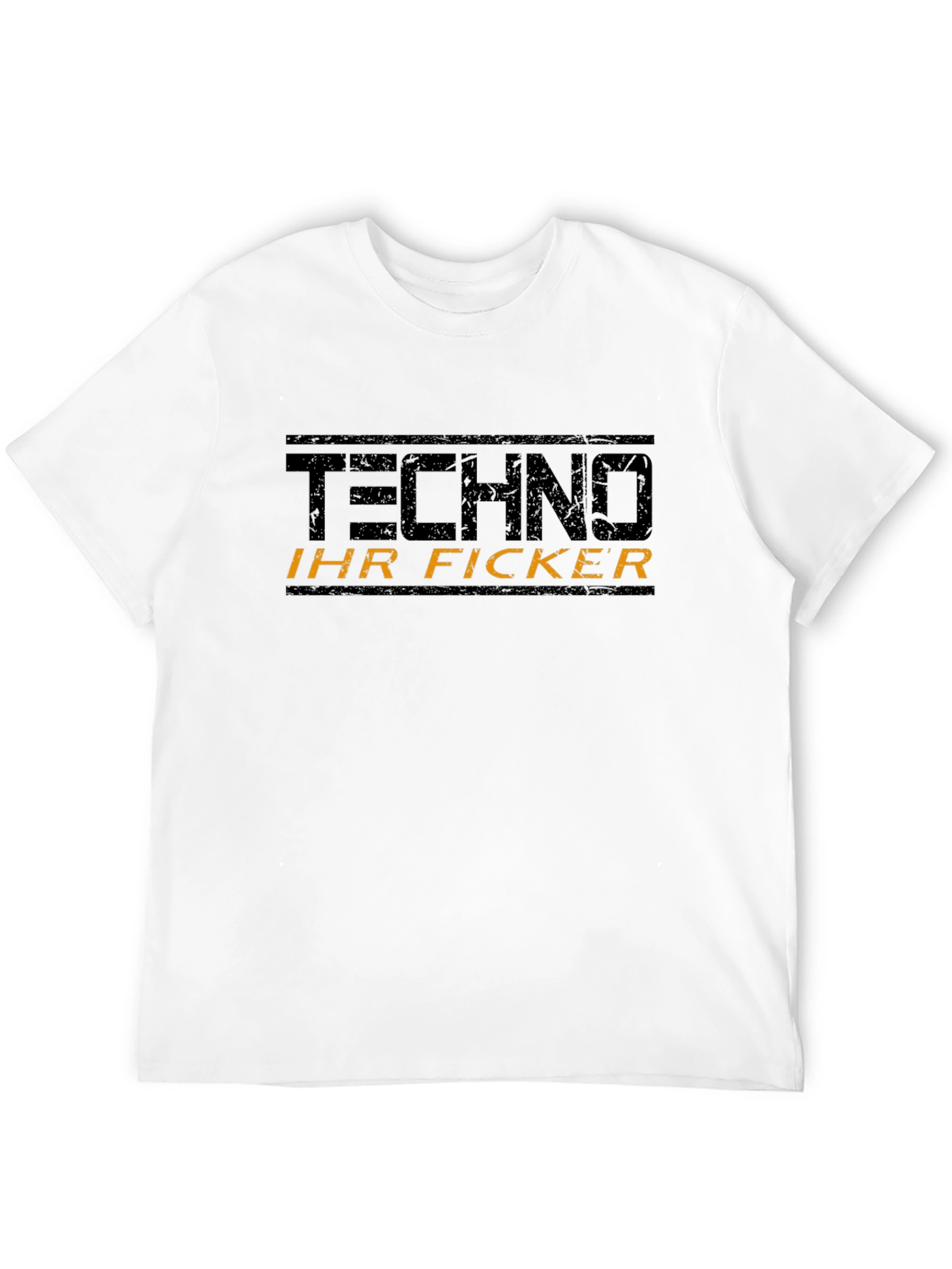 Techno Graphic T-Shirt - Edgy Statement Tee