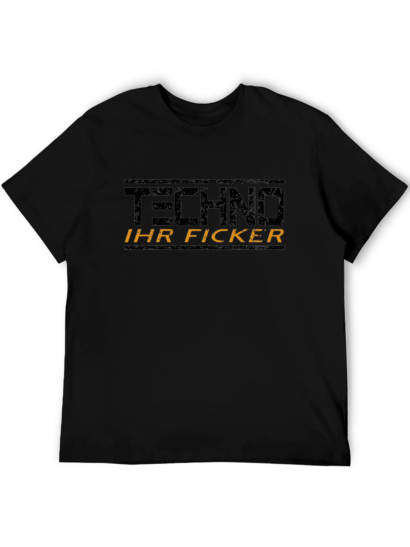 Techno Graphic T-Shirt - Edgy Statement Tee