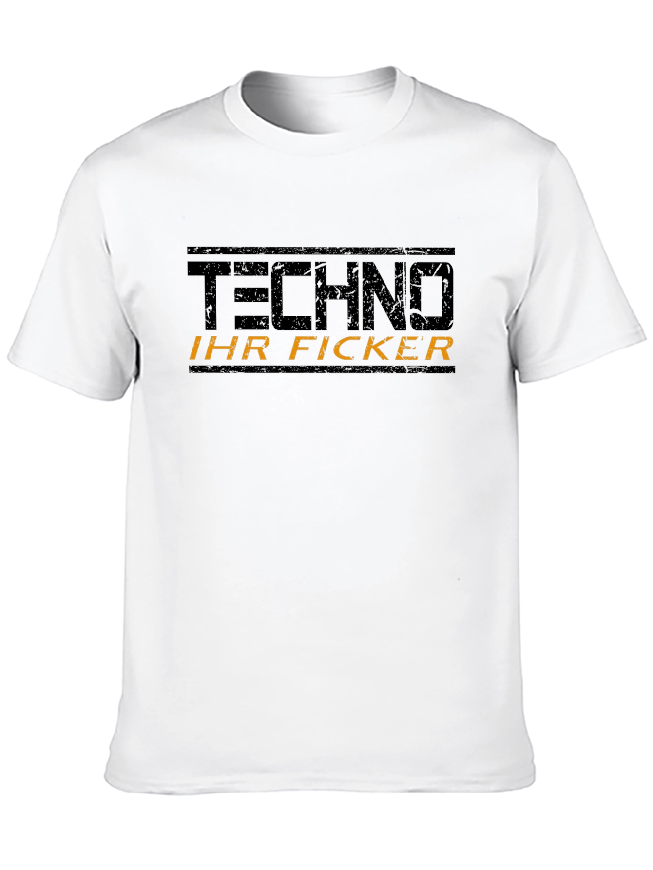 Techno Graphic T-Shirt - Edgy Statement Tee