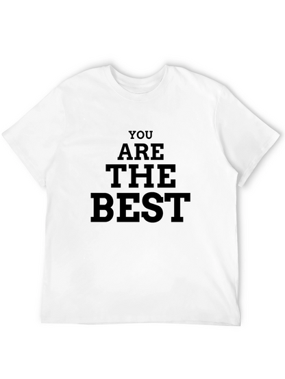 You Are The Best Black Graphic Tee