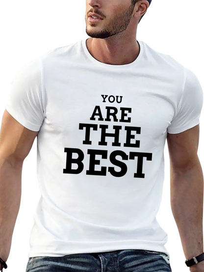 You Are The Best Black Graphic Tee