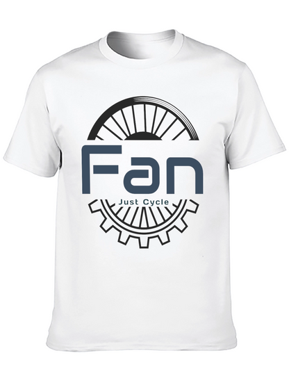 Fan Just Cycle T-Shirt - Cycling Enthusiast Tee