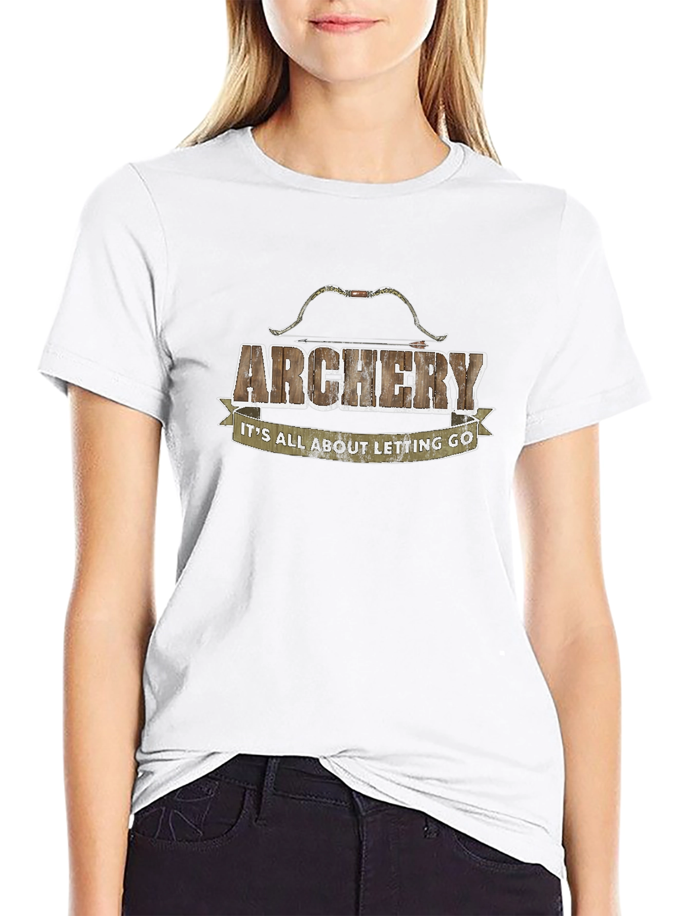 Archery T-Shirt - Its All About Letting Go