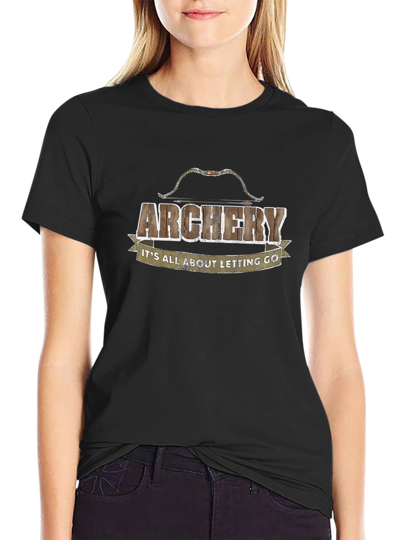 Archery T-Shirt - Its All About Letting Go