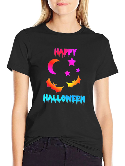Happy Halloween Graphic Tee - Spooky Season Shirt