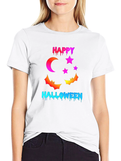 Happy Halloween Graphic Tee - Spooky Season Shirt