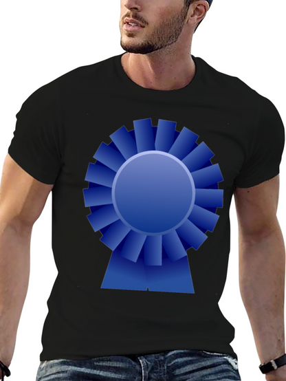 Blue Ribbon Graphic Tee - Award Winning Style!