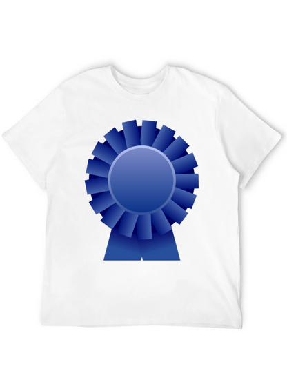 Blue Ribbon Graphic Tee - Award Winning Style!