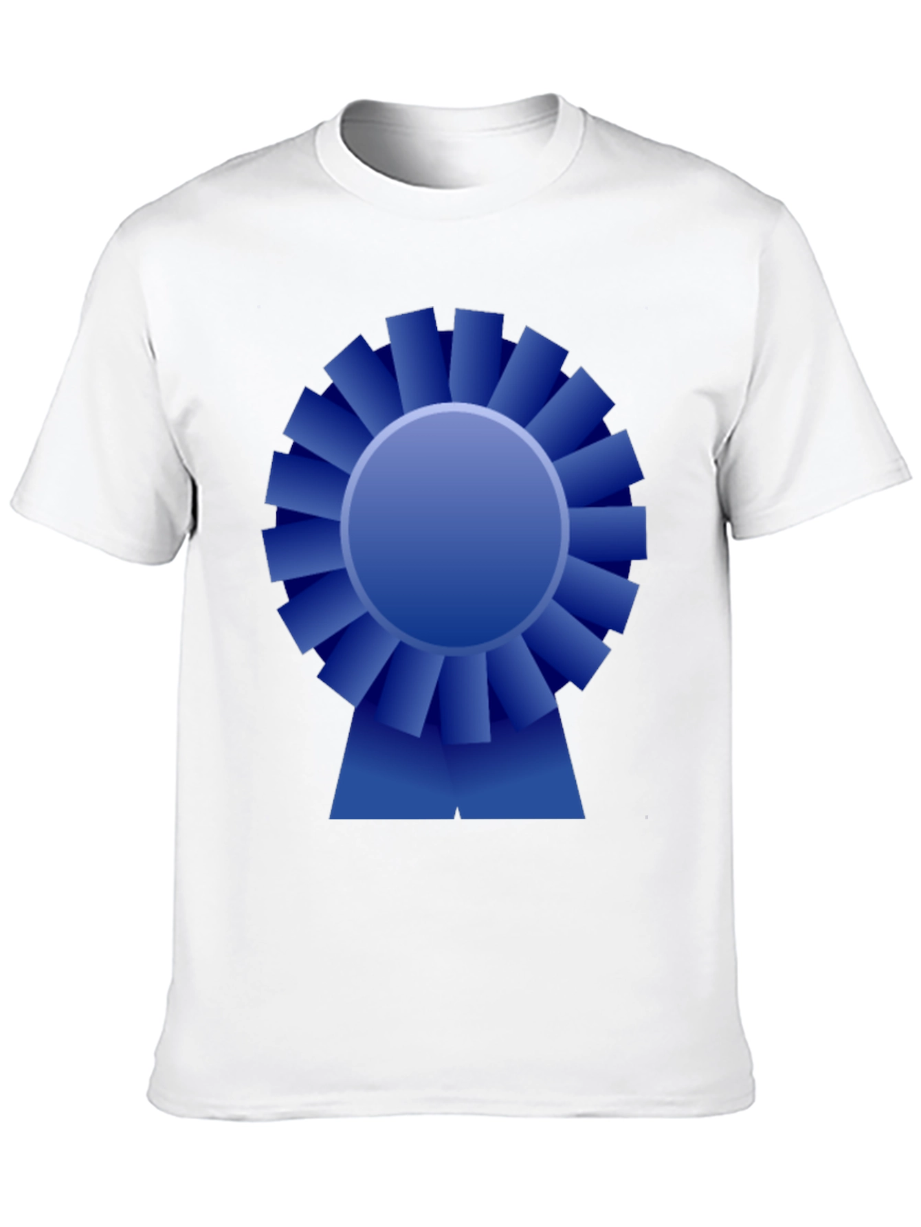 Blue Ribbon Graphic Tee - Award Winning Style!