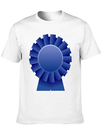 Blue Ribbon Graphic Tee - Award Winning Style!
