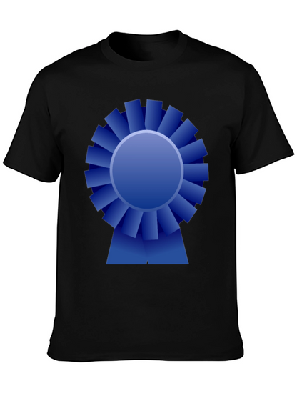 Blue Ribbon Graphic Tee - Award Winning Style!