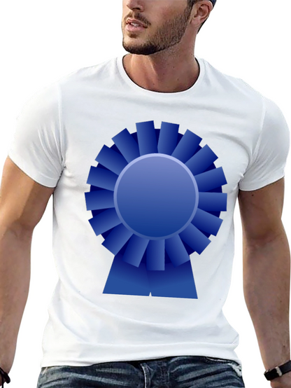 Blue Ribbon Graphic Tee - Award Winning Style!