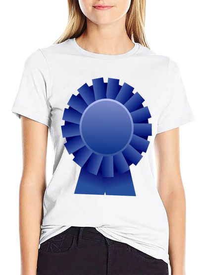 Blue Ribbon Graphic Tee - Award Winning Style!