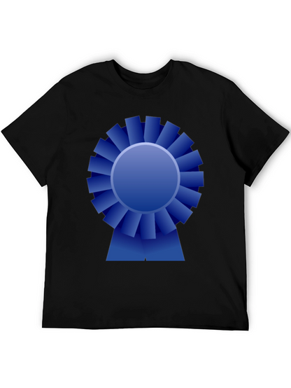 Blue Ribbon Graphic Tee - Award Winning Style!